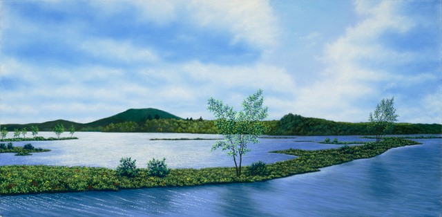 ''Spring on Tupper Lake''