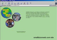 SmallBizonWeb.com Site screenshot