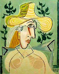 Picasso "Femme a la Collerett