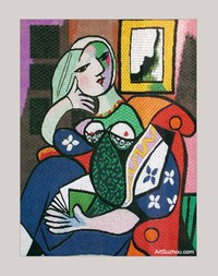 Woman with Book