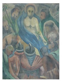 Religious painting, 1923.