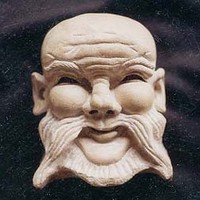 Carved Oriental Man