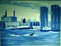 Blue Downriver