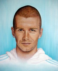 David Beckham Painting