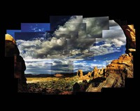 "Storm Over Window Arch"