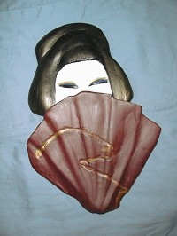 Lady with fan