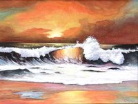 Sunset Waves
